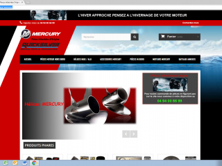Achetez vos pièces détachées d'origine Mercury ® en ligne !